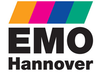 EMO Hannover metal logo mundocompresor